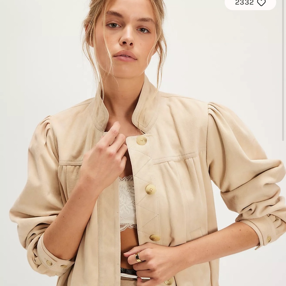 Nimbus suede jacket